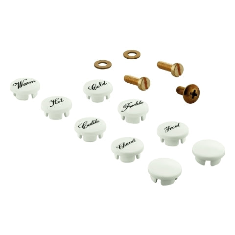 Grohe - Markierungsplättchen 45305 für Kreuzgriff Sinfonia chrom