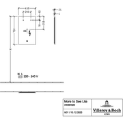 VILLEROY & BOCH - Spiegel More to See Lite A47745 450x750x24mm mit Beleuchtung
