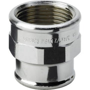 Viega - Muffe 3/4 x 1/2 IG 3240, Rotguss verchromt