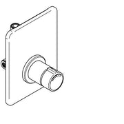 KWC Aquarotter - Hydr.Duscharm., F3, UP, F-Set, m.Mischer