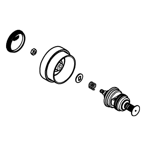 Grohe - Umstellung 46920 hard graphite gebürstet