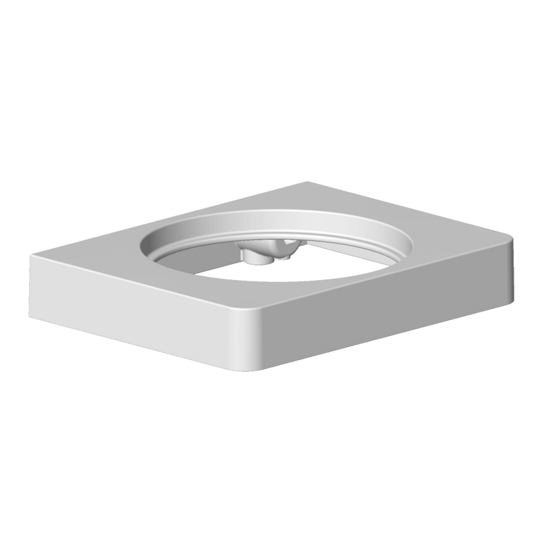 Dornbracht - Gehäuse Ersatzteile 082301506 152 x 118 x 25 mm platin matt