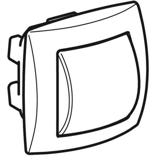 Geberit Vertriebs - Handdrücker UP für 1-Mengen-Sp. zu WC-Strg. pneumatischer Sp-Ausl.chrom