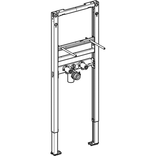 Geberit Vertriebs - Duofix Element f. WT, 112cm schmale Ausführung, Standarmatur