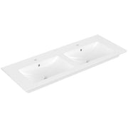 VILLEROY & BOCH - Schrank-Doppelwaschtisch VENTICELLO 4111DL 1300x500mm Weiß Alpin CeramicPlus
