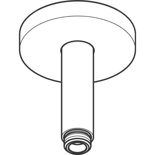 Hansgrohe - Decken-Anschlussstück Axor DN15 100mm mattschwarz