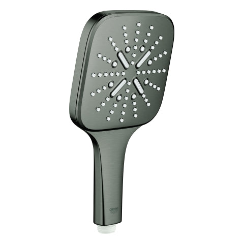 Grohe - Handbrause RAINSH. 130 SmartActive Cube 26582 9,5l hard graphite gebürstet