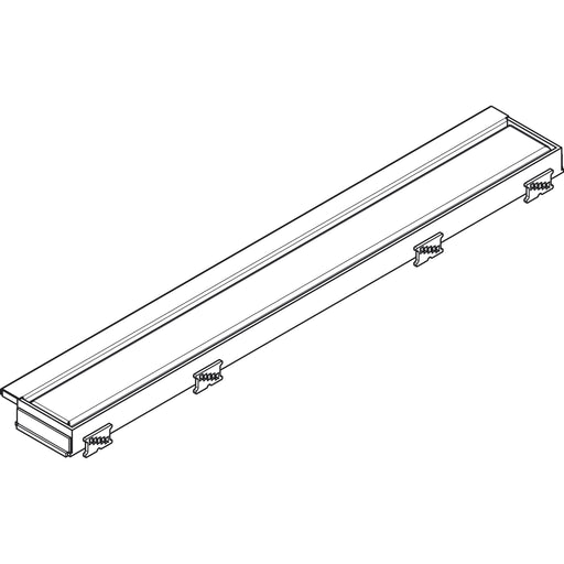 Hansgrohe - Duschrinne RAINDRAIN Match 600 mm mit höhenverstellbaren Rahmen MW