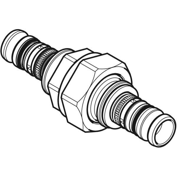 Geberit Vertriebs - Mepla Verschraubung Rg d63