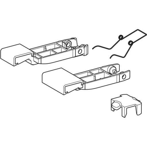 Geberit Vertriebs - Betätigungstasten f. Geberit Monolith Sanitärmodul, Aluminium gebürstet