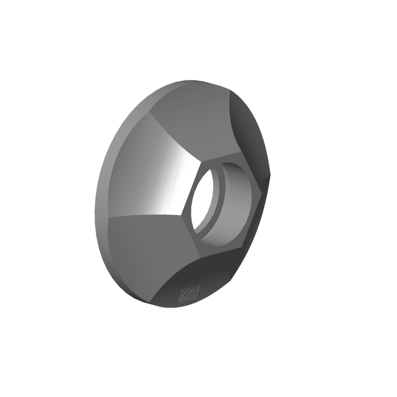 Dornbracht - Rosette Ersatzteile 092737003 D. 60,6 x 17,3 mm chrom