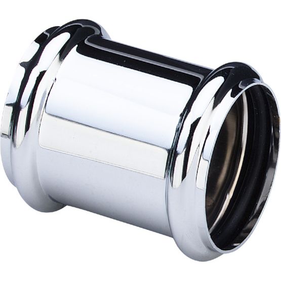Viega - Muffe 5695 32mm Messing verchromt