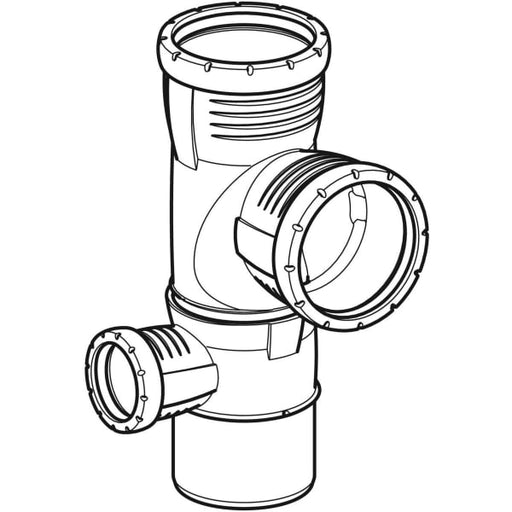 Geberit Vertriebs - Silent-Pro Kombibogeneckabzweig 87,5Gr d110/90/50 links