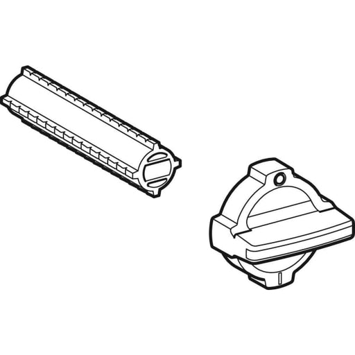 Geberit Vertriebs - Set Handbetätigung, zu Geberit UP-Kugelhahn m. Befestigung: DN1=15 / 20