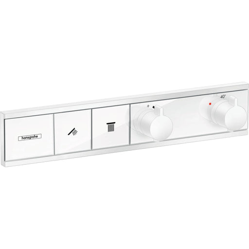 Hansgrohe - Thermostat Unterputz RAINSELECT Fertigset 2 Verbraucher mattweiß