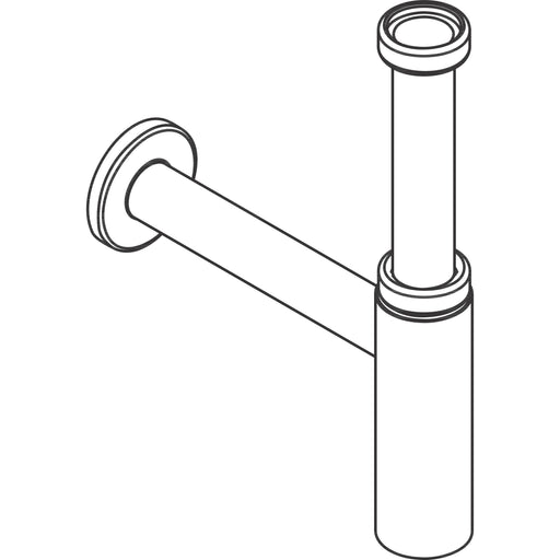 Hansgrohe - Design Siphon FLOWSTAR S AXOR mattschwarz