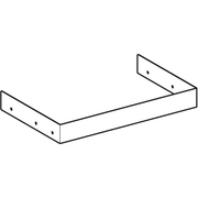 Geberit Vertriebs - Abstand-Reling, schwarz, ACANTO HWB- US 45 zu Art.-Nr.: 500.608.16.1