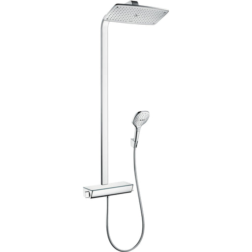 Hansgrohe - Showerpipe RAINDANCE Select E Air 1jet Kopfbrause 360mm 27112000 chrom