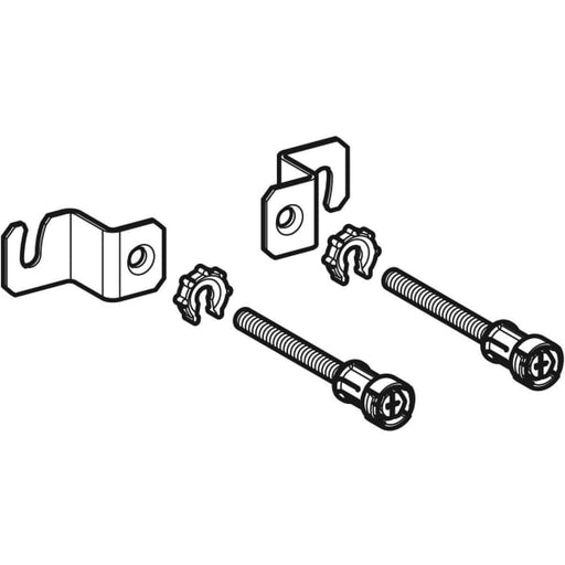 Geberit Vertriebs - Set Wandanker für Einzelmontage für Duofix WWC mit Sigma UP-SPK 8cm