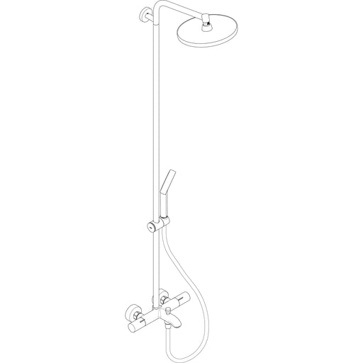 Hansgrohe - Activera S Showerpipe 240 1j EcoSmart m. Wannenthermostat Ecostat Fine MSW