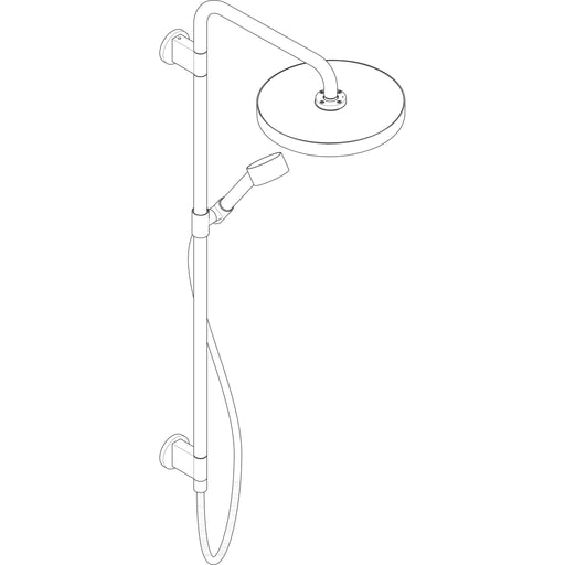 Hansgrohe - Showerpipe AXOR One 280 1jet mit Handbrause chrom