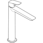 Hansgrohe - Waschtischmischer 240 Fine Logis ohne Ablaufgarnitur mattschwarz
