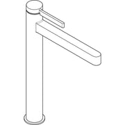 Hansgrohe - Waschtischmischer 260 Finoris CoolStart Highriser MSW