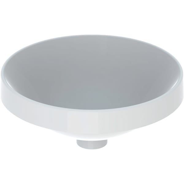 Geberit Vertriebs - Einbau-WT VARIFORM, rund, d:400mm ohne Hahnloch, o. Ül., weiß, KeraTect