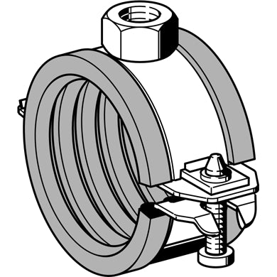 Sikla - Rohrschelle Ratio S M8 20-24mm mit Einlage 157348