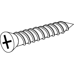 TECE SE - TECEflex Schrauben 3,5 x 16mm, f.Halter # 720524, je Stück