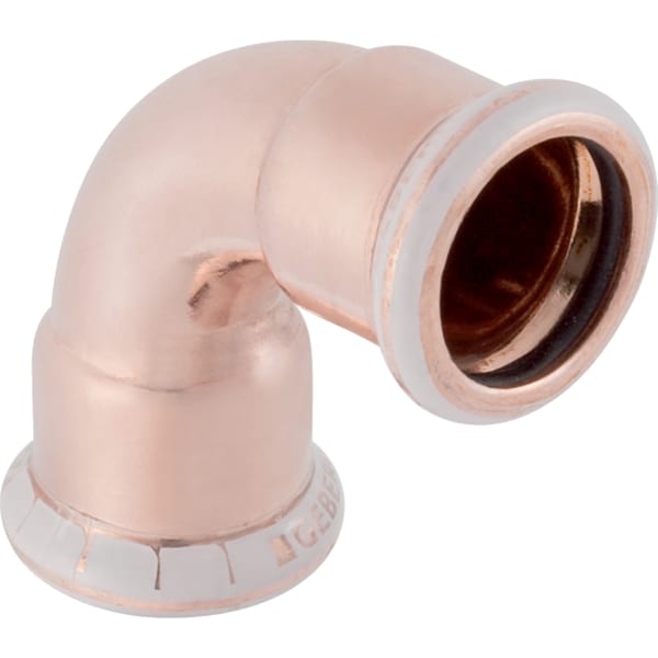 Geberit Vertriebs - Kupfer Bogen Durchmesser: 18mm 90 Grad, # 60103