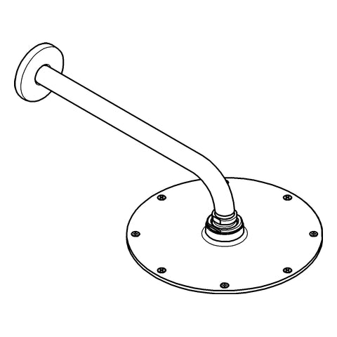 Grohe - Kopfbrauseset RAINSHOWER C 210 26052 Brausearm 286mm chrom