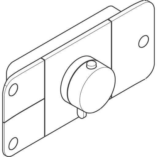 Hansgrohe - Thermostat UP AXOR One Fertigset 3 Verbraucher mattschwarz