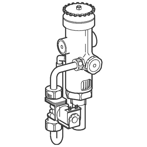 Grohe - Austauschdruckspüler 42909 ohne Platte chrom