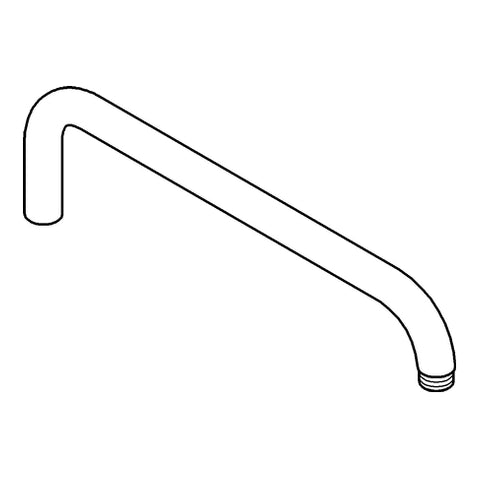 Grohe - Brausearm RAINSHOWER 14047 für Duschsysteme Ausladung 340 mm chrom