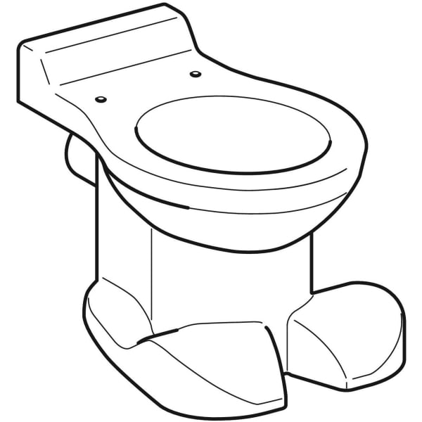 Geberit Vertriebs - Tiefspül-WC KIND 212000 weiß