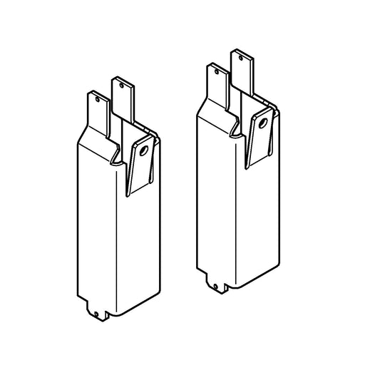 Grohe - Abstützungsset RAPID SLX 39607 für WC-Keramiken mit kleiner Auflagefläche