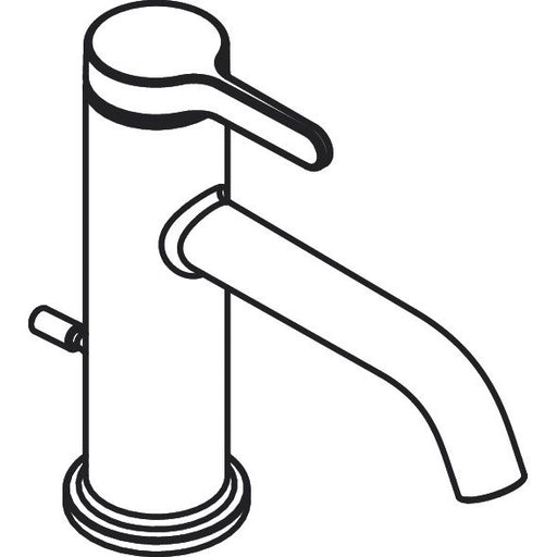 Hansgrohe - Waschtischmischer 70 AXOR One mit Hebelgriff u.Zugstangen-Ablaufg.chr