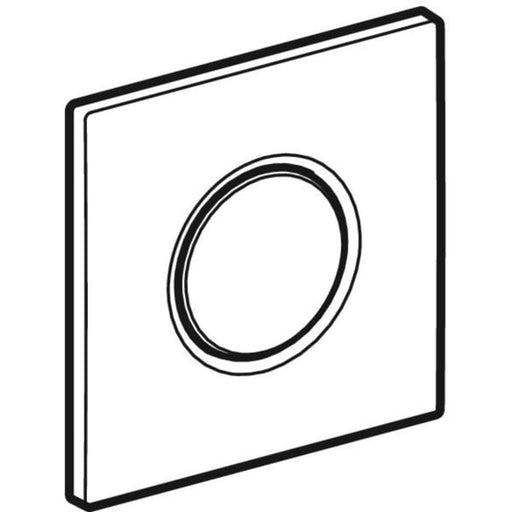 Geberit Vertriebs - HyTouch Abdeckplatte SIGMA01 für UR-Strg. pneumatisch weiß-alpin