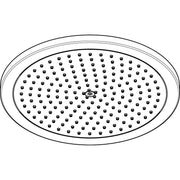 Hansgrohe - Kopfbrause CROMA 280 mattschwarz