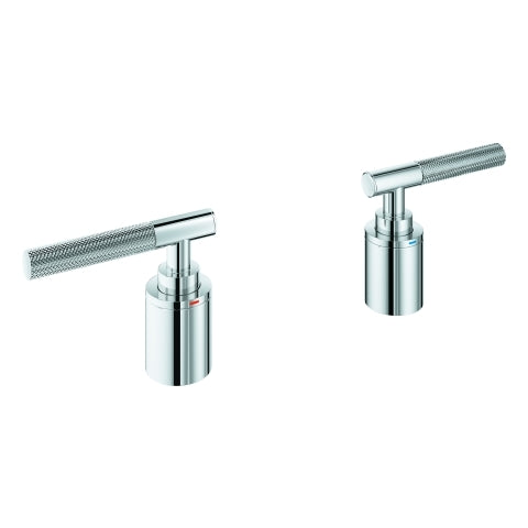Grohe - Hebelgriffe Atrio Private C. 48651 Rändelstruktur chrom