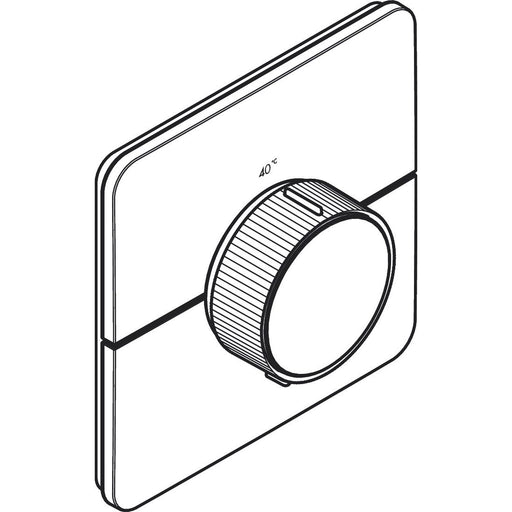 Hansgrohe - Thermostat UP Axor ShowerSelect ID HighFlow softsquare chrom