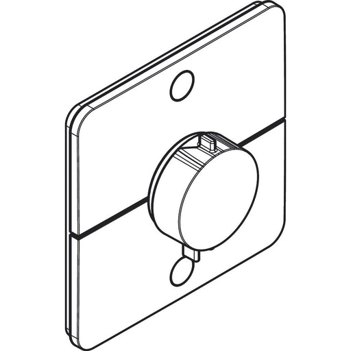 Hansgrohe - Thermostat UP ShowerSelect Comfort Q Fertigset 2 Verbraucher chrom
