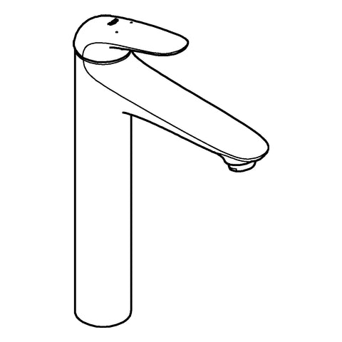 Grohe - EH-Waschtischbatt. EUROSTYLE 23719 XL-Size gl. Körper Hebel geschl. chr