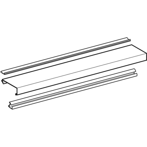 Geberit Vertriebs - Set Lichtblenden für WT-/Nischenbel. für ONE Spiegelschrank, B:120