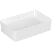 VILLEROY & BOCH - Aufsatzwaschtisch COLLARO 4A2056 560x360mm Eckig Weiß Alpin CeramicPlus