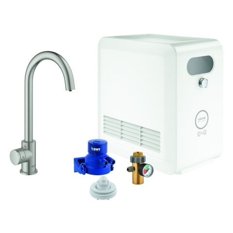 Grohe - BLUE Professional Mono StarterKit 31302 C-Ausl. Bluetooth/WIFI supersteel
