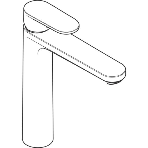 Hansgrohe - Waschtischmischer 190 VERNIS Blend ohne Ablaufgarnitur mattschwarz