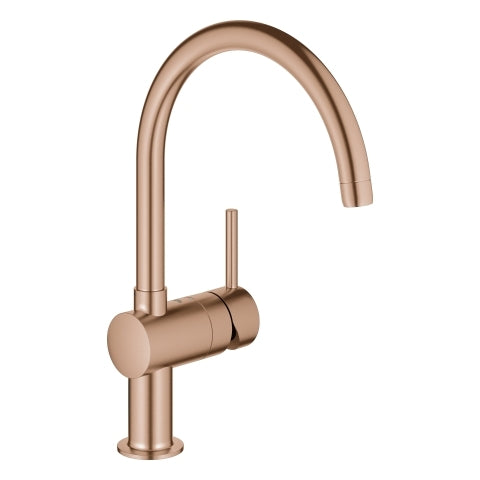 Grohe - Einhand-SPT-Batterie MINTA 32917 warm sunset gebürstet