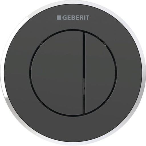 Geberit Vertriebs - Fernbetätigung Typ 10 pneumatisch für 2-Mengen-Sp. UP-Drücker schwarz/glanzchr